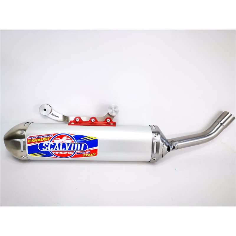 Scalvini KTM 300 EXC 2017 2019 Exhaust Silencer In Aluminum And Steel