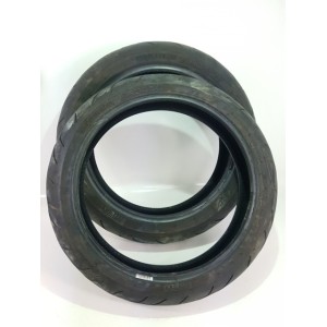 Kawasaki ER 6N gomme Pirelli Diablo rosso II tires-ER-6N/0070|RiMotoShop