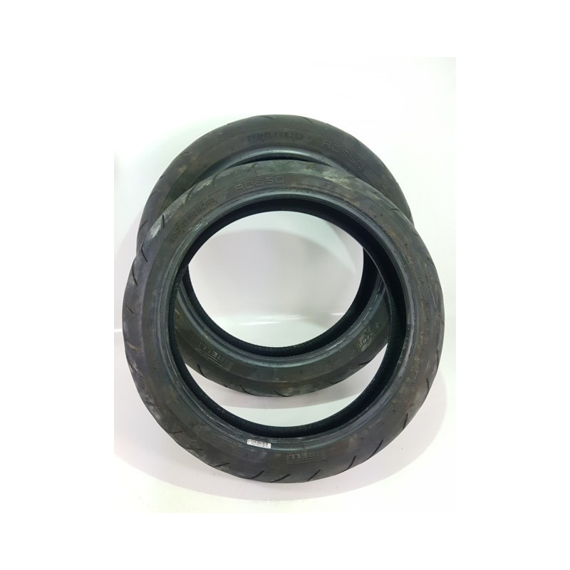 Kawasaki ER 6N Pirelli Diablo rosso II tires-ER-6N/0070 | RiMotoShop