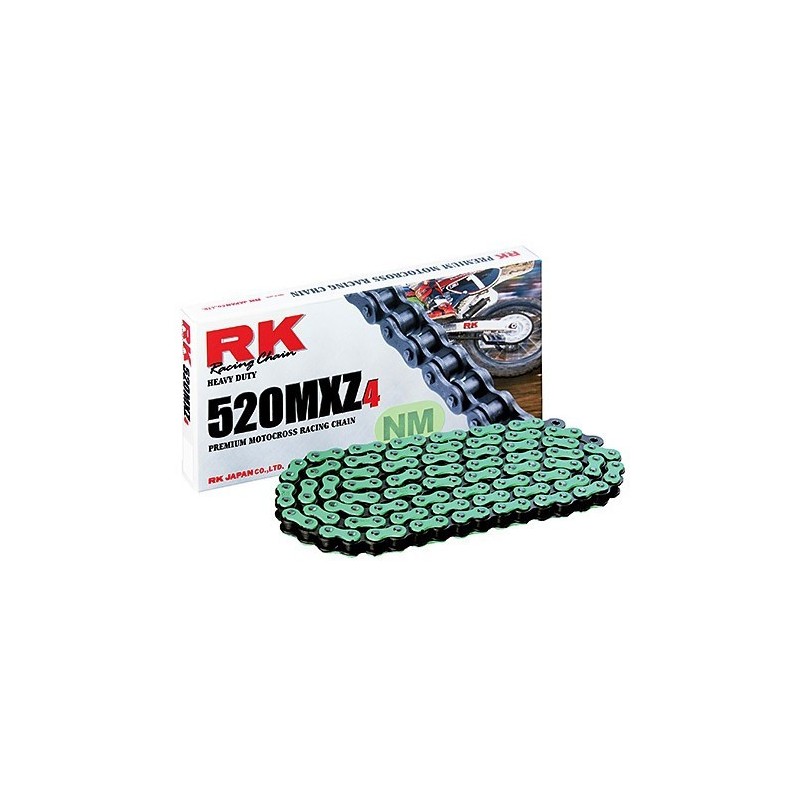 Catena RK passo 520 cross professionale senza O-RING 120 maglie -