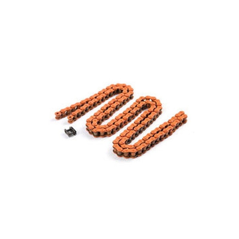 Chain RK step 520 Transmission cross professional without O-RING 120 chain links - Orange-ND520MXZ4.120 | RiMotoShop