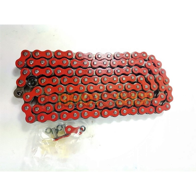 Catena MX Chain 520 enduro con RX-RING 120 maglie - rossa-EC520ENR.120|RiMotoShop