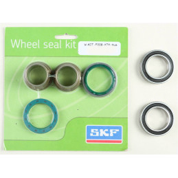 wheel seals kit with spacers and bearings front Husqvarna TE125