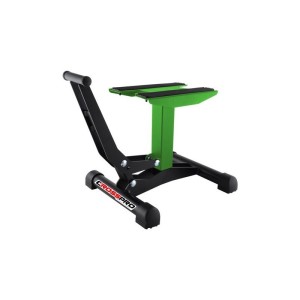 Cavalletto alzamoto CrossPro a leva verde MX enduro-8200100009|RiMotoShop