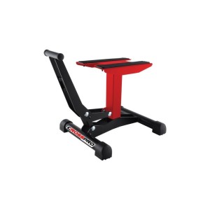 Caballete alzamoto CrossPro a Maneta rosso MX enduro