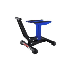 Cavalletto alzamoto CrossPro a leva blu MX enduro-8200100011|RiMotoShop