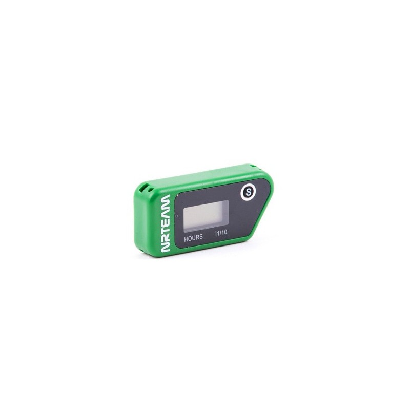 Universal green wireless hour-meter-CNTR.V | RiMotoShop