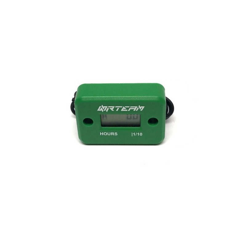 Compteur d'heures a FIL universel vert-CNTF.V-RiMotoShop