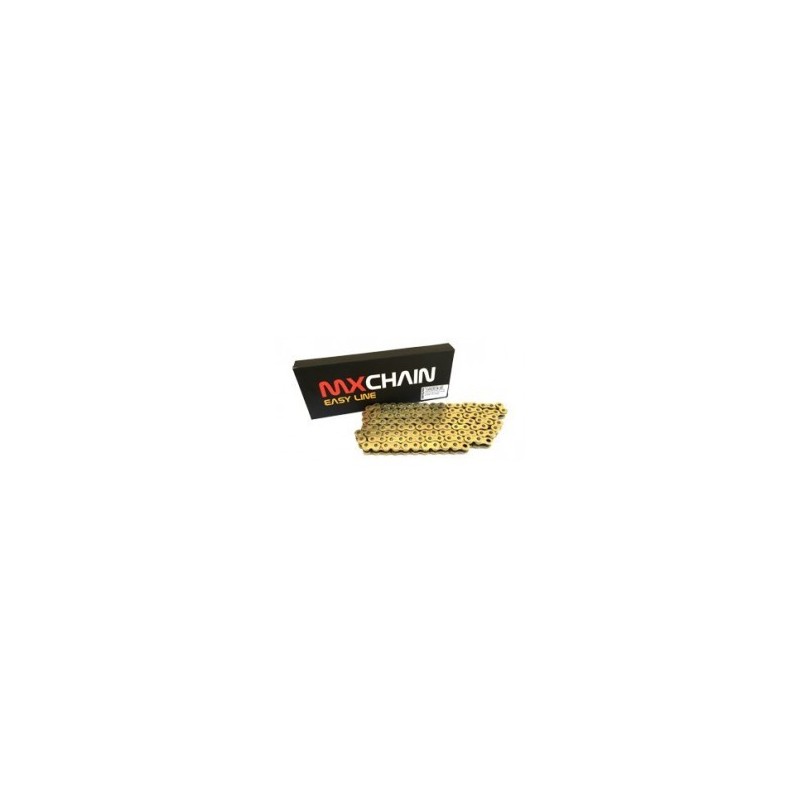 Cross chain MX Chain 520 chain without O-RING 120 gold mesh-EC520HO.120 | RiMotoShop
