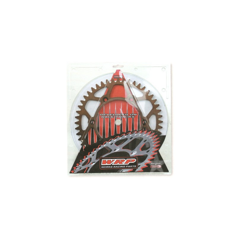 rear sprocket trasmission WRP ergal KTM 250 EXC 98-18-WFC9130.48 | RiMotoShop