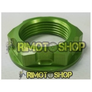 Kawasaki KX 125 04-08 Nut steering plate green-DS88.0004V | RiMotoShop