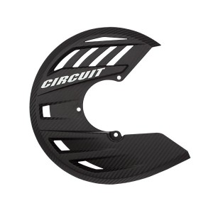 Cover disc CARBON LOOK orange MOTOCROSS ENDURO-507005 | RiMotoShop