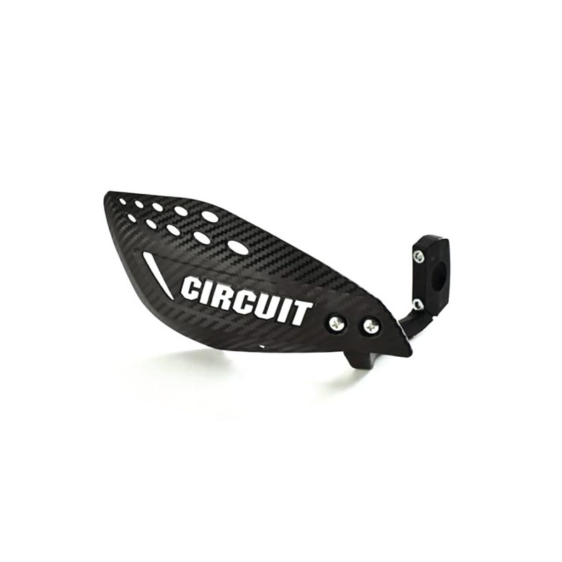 Handguard VECTOR CARBON LOOK green MOTOCROSS ENDURO-507015 | RiMotoShop