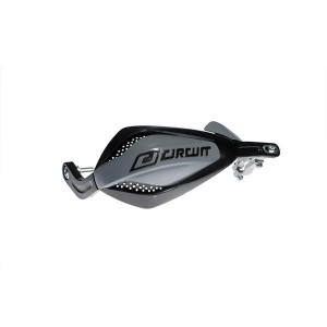 Handguard P4 black-white (KIT ASSEMBLY EXCLUDING) SUPERMOTO ENDURO-507028 | RiMotoShop
