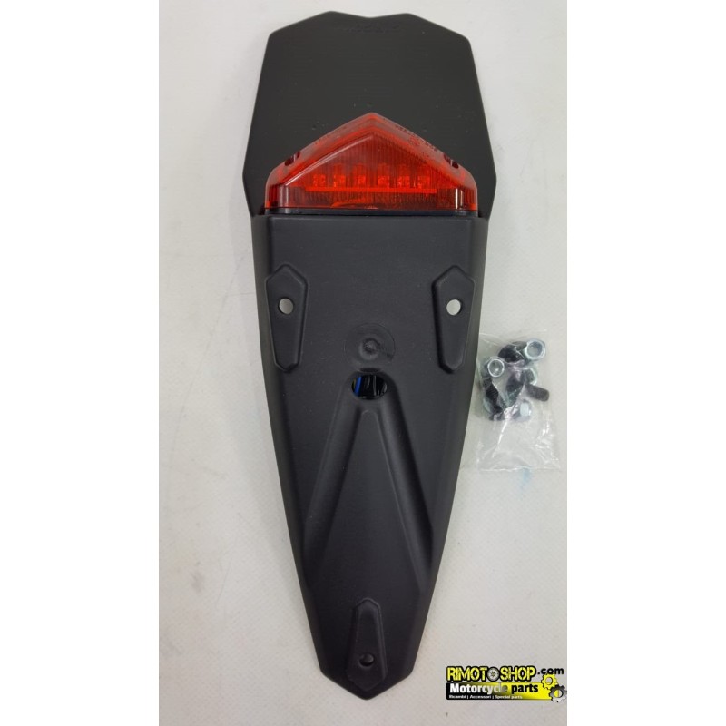 PORTATARGA MANTIS NERO LED OMOLOGATO enduro motard-507053 | RiMotoShop