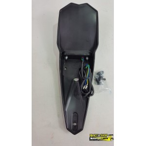 PORTATARGA MANTIS black LED APPROVED enduro motard-507053 | RiMotoShop
