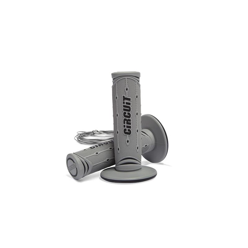 GRIPS JUPITER GREY-black MOTOCROSS ENDURO-507065 | RiMotoShop