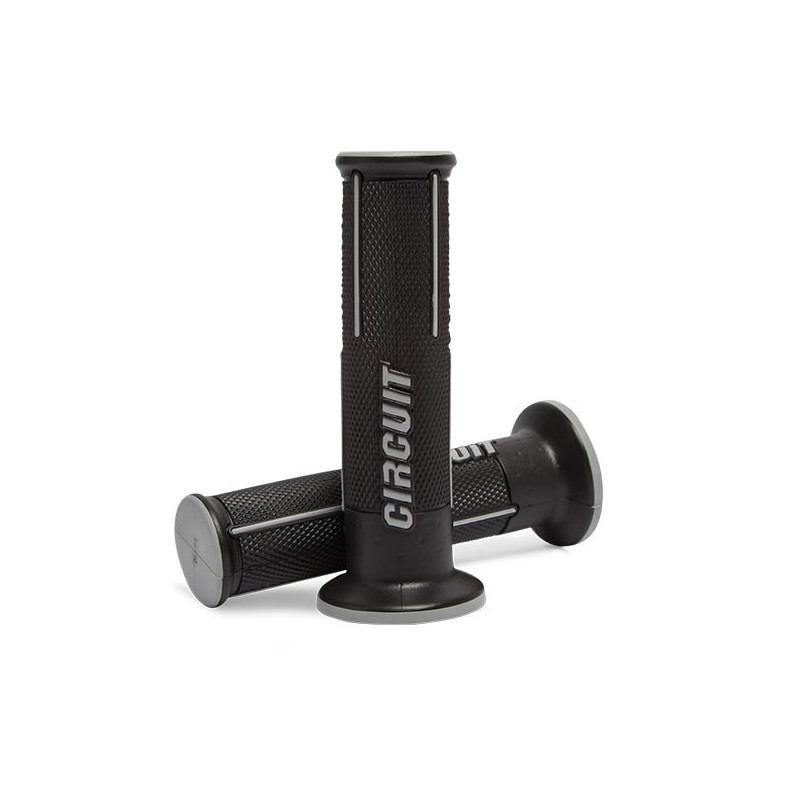 GRIPS SPEED FORATA grisO-NOIR MOTO SPORTIVE-507100-RiMotoShop