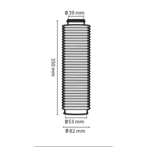 SOFFIETTI FORCELLE 32 DENTI BLU-507106|RiMotoShop