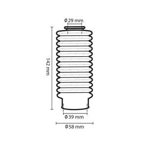 SOFFIETTI FORCELLE 13 T NOIR-507112-RiMotoShop