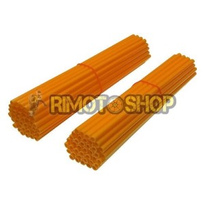 Set 80 rayons de la roue de recouvrement orange-SKSK.NA-RiMotoShop