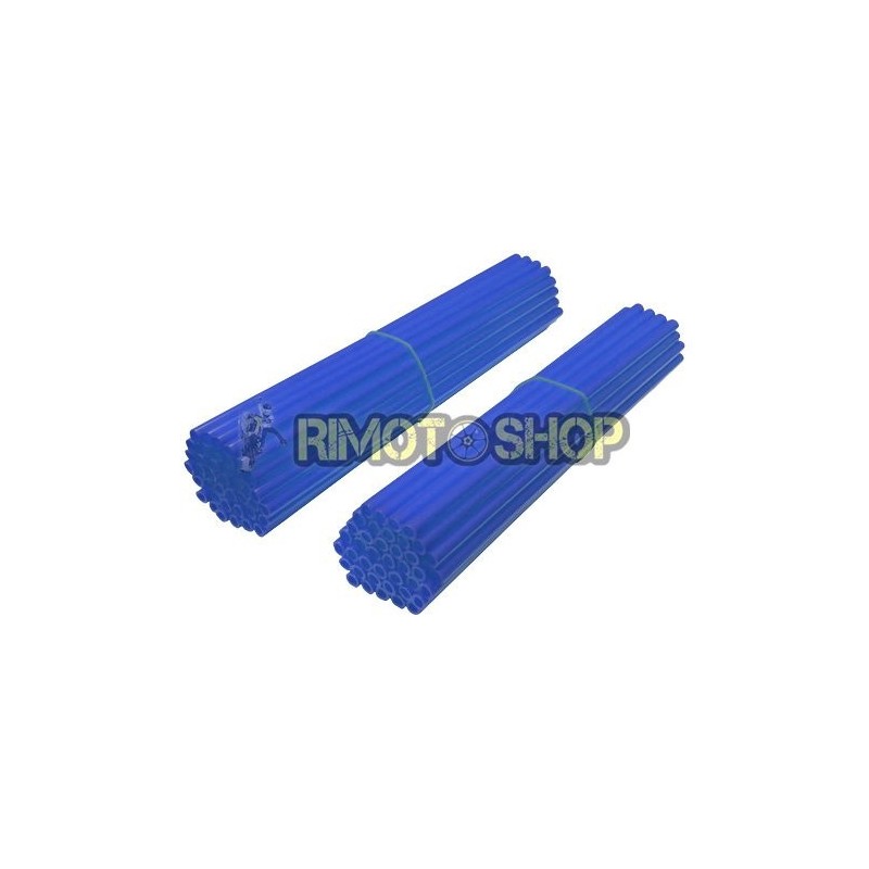 Set 80 rayons de la roue de recouvrement bleu-SKSK.NB-RiMotoShop