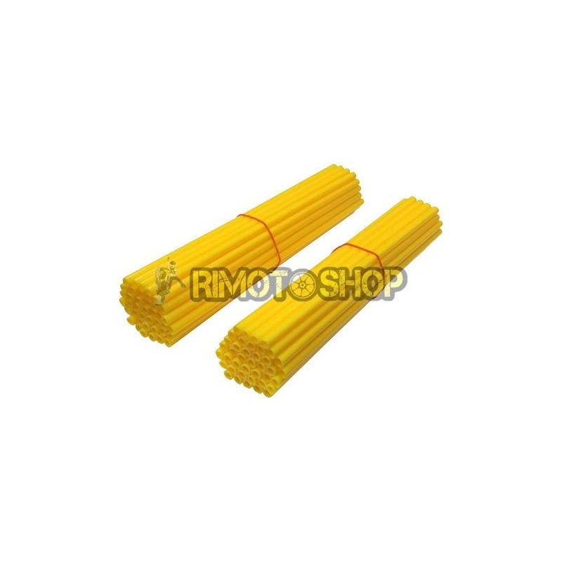 Set 80 rayons de la roue de recouvrement jaune-SKSK.NG-RiMotoShop
