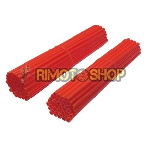 Set 80 copriraggi rossi fluo-SKSK.FR|RiMotoShop