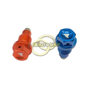 Bouchon échappement huile magnétique Kawasaki KX 450 F (06-15) vert-DS89.1003V-RiMotoShop