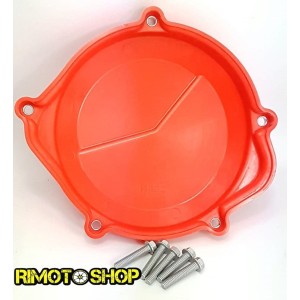 protection carter embrayage Honda CRF 450 R (10-16) rouge-CCP102R-RiMotoShop