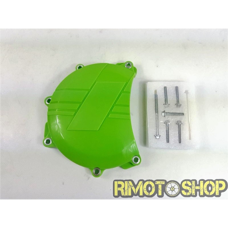 Protezione carter frizione Kawasaki KX 450 F (06-15) verde-CCP302V|RiMotoShop