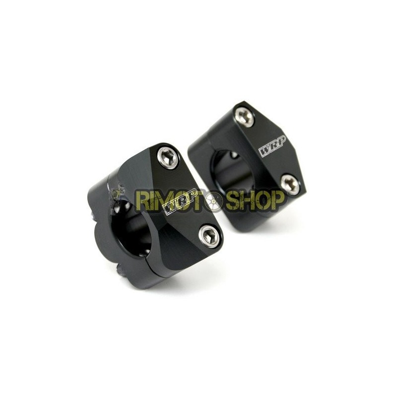 Kit adattatori per manubrio 28.6 mm su piastre da 22 mm neri-WD-9000-014|RiMotoShop