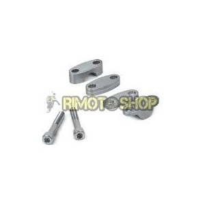 Kit rialzi pour guidon 28.6 mm gris-WDL-9012-RiMotoShop