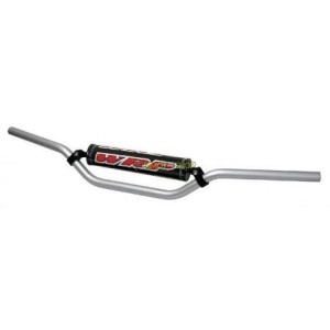 Handlebar 22 mm PRO-ALU crease Honda silver-WD-T2001-016 | RiMotoShop