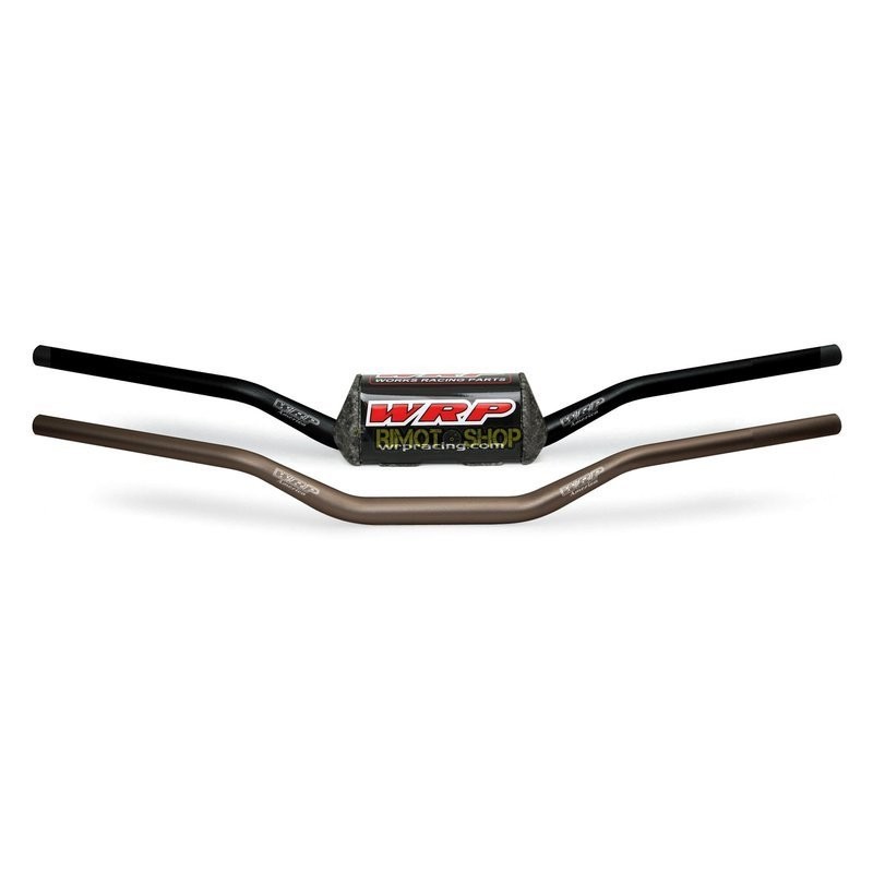 Handlebar 28.6 mm O-S AMERICA crease average black-WD-AM002-014 | RiMotoShop