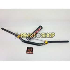 Manubrio 28.6 mm X-BAR AMERICA piega media negro