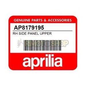 SIDE PANEL UPPER RH APRILIA RS 125 06-10-AP8179195 | RiMotoShop