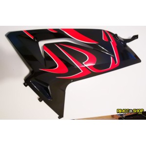 HULL SUPÉRIEUR droit NOIR + STICKER APRILIA RS 125-AP8184763-RiMotoShop