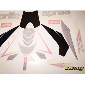 Série de kit autocollants d'origine APRILIA RS 125 06-10-896825-RiMotoShop