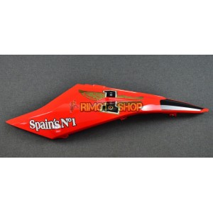 CARENA CODONE SX ROSSO FLUO + ADESIVO APRILIA RS 125 06-10-AP8268735|RiMotoShop