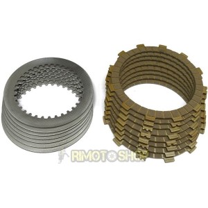 HONDA CB X (PC46) 500 13/15 Clutch discs Garnished kit + Steel-7460034-RiMotoShop