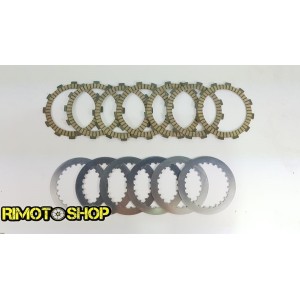 HONDA CR R 125 87/99 Kit disques d'embrayage garnie + inox-7460014-RiMotoShop