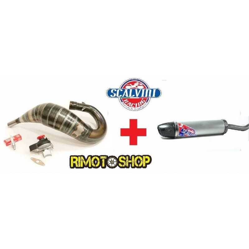 KIT DE MISE À NIVEAU HM125 RAVE2 SCALVINI EXTENSION SILENCIEUX CARBONE