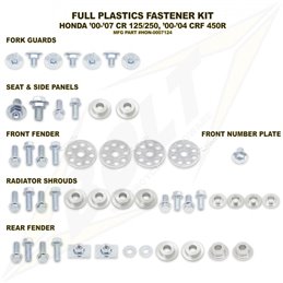 kit vis de fixation en plastique Bolt Honda Cr 125 2000-2007