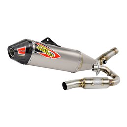 Scarico completo T-6 ktm 250 SX-F 13-15 Acciaio con struttura