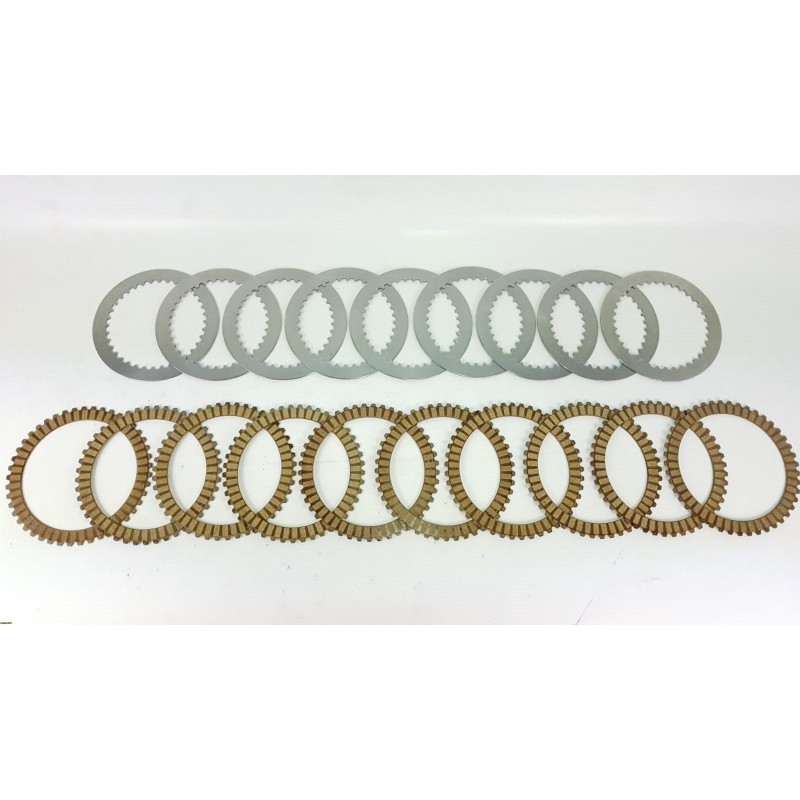 SUZUKI 750 GSX R 88/89 Kit disques d'embrayage garnie + inox OEM-7460063-RiMotoShop