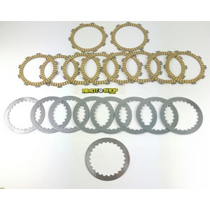 SUZUKI 750 GSX R 00/01 clutch discs set Garnish + Steel OEM-7460103 | RiMotoShop