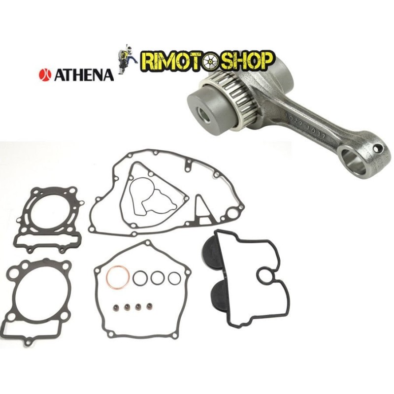Athena - connecting rod with engine gaskets for KAWASAKI KXF 250 04-08-PB322020 | RiMotoShop