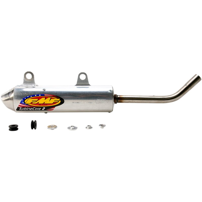 Exhaust silencer KTM 150 SX 11-15 turbinecore 2 with flame