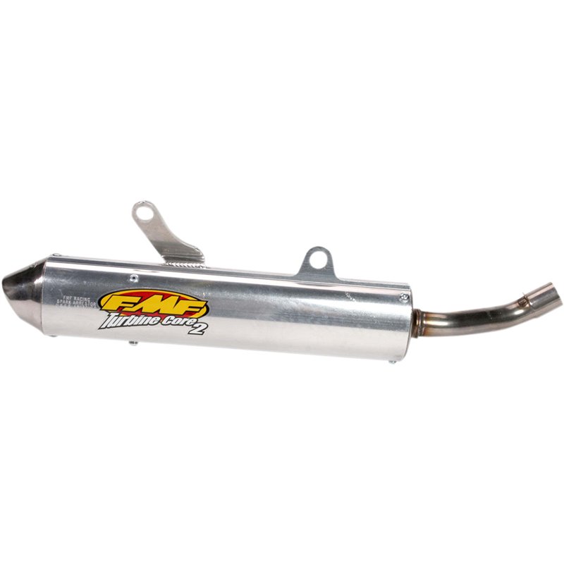 Exhaust silencer YAMAHA YZ250 02-18 turbinecore 2 with flame